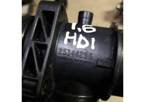 Дросельна заслонка Peugeot, Citroen, Ford 1.6 HDi, TDCi, 9643836980, 25344296