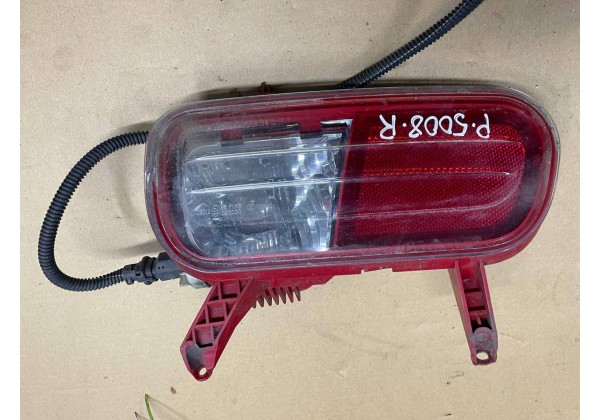 Ліхтар заднього ходу правий в бампер Peugeot 5008, 09-16, 6351JK, 9686161580, 9684121280