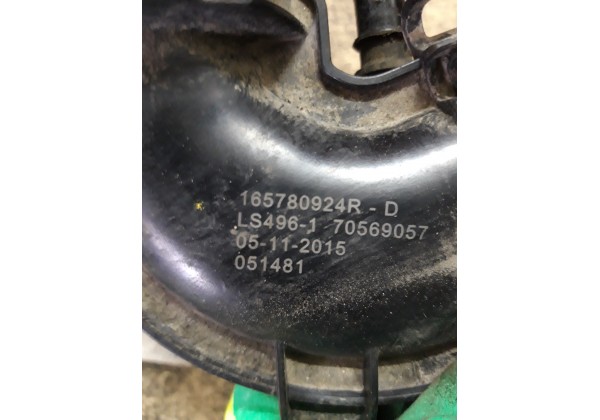 Патрубок повітря Renault Twingo 2, 0.9 TCE, 1.2 16V, 165780924R