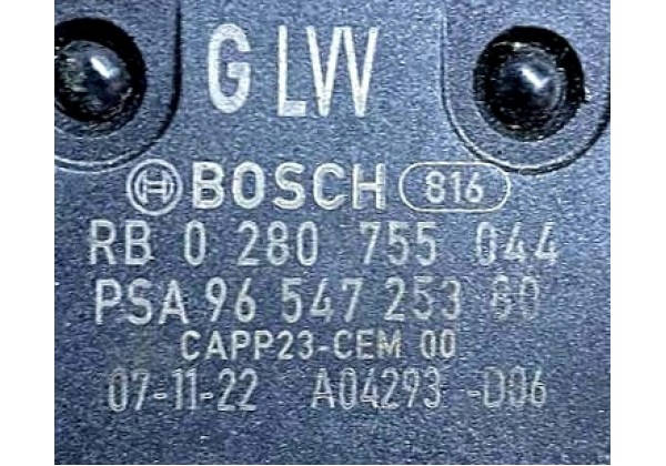 Педаль газу Citroen C4 Picasso, Grand Picasso, 0280755044, 9654725380