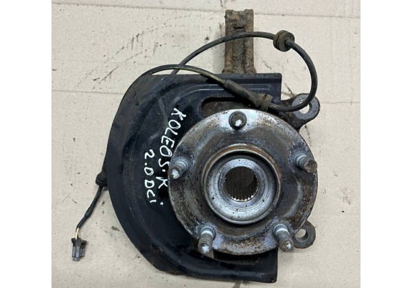 Цапфа передня права Renault Koleos, 08-16, 40014JY00A, 402022560R, 411509127R