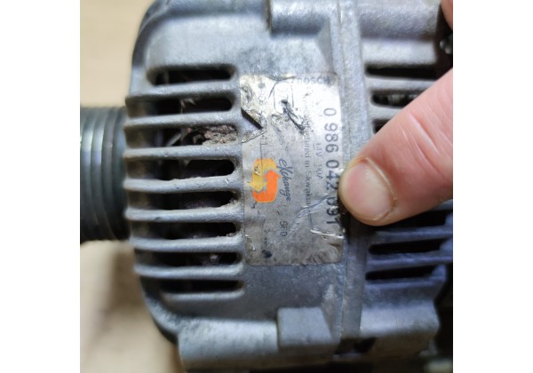 Генератор 2.0, 2.2 HDI Peugeot Expert, 607,807,Boxer, Citroen C5,C8,Jumpy, Jumper,Bosch, 0986042091