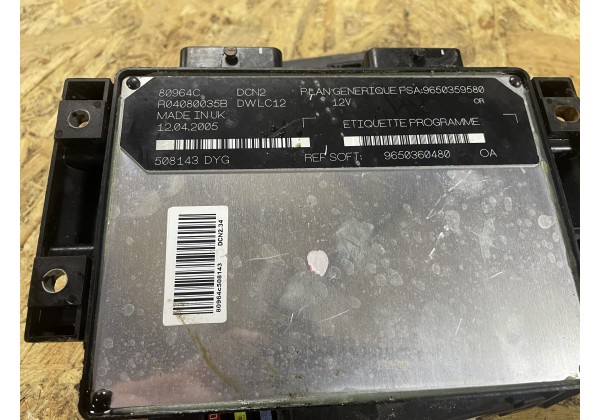 Комплект запалювання Citroen Berlingo 1.9 d, R04080035B, 9653667580