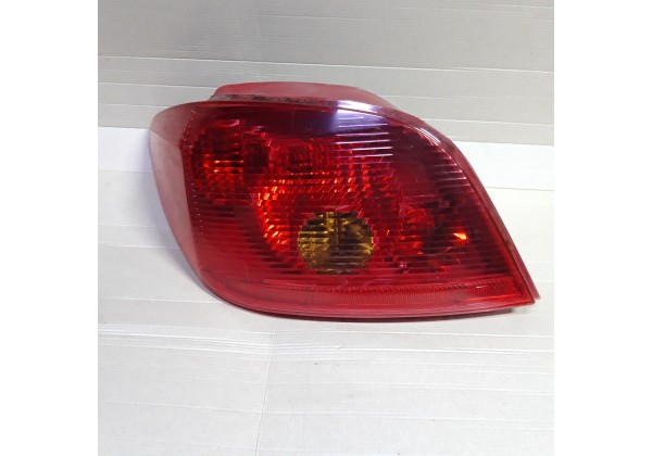 Ліхтар задній лівий Peugeot 307, HB, 01-05, 6350P4