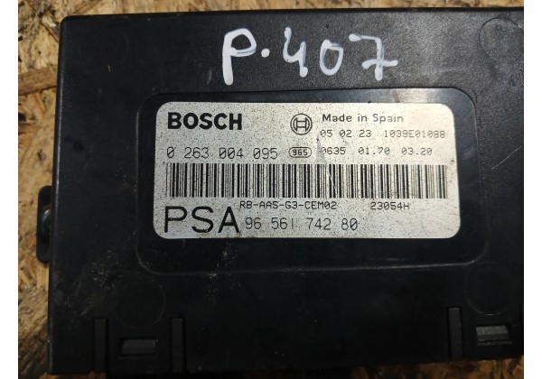 Блок керування парктроніками Peugeot 407, 9656174280, 0263004095