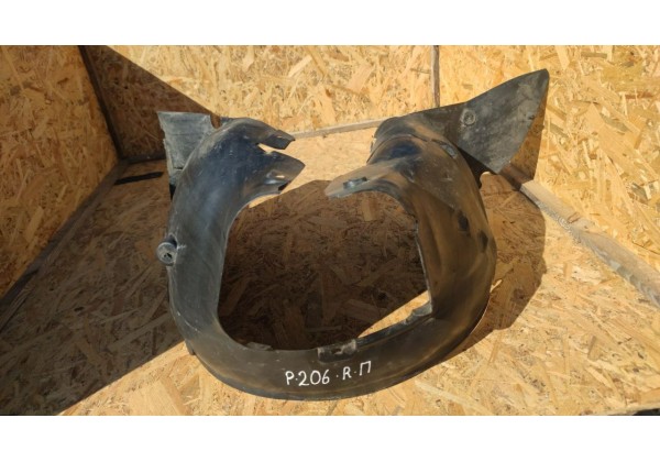 Підкрилок передній правий Peugeot 206, 9642343680