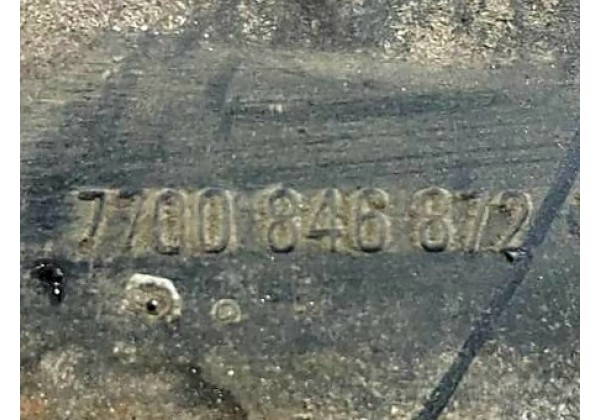 Захист переднього бампера Renault Clio 2, Simbol, 7700846872