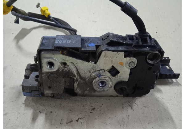 Замок правої задньої дверки Peugeot 207, 9138H8, 24097816, 24099816, 24095816