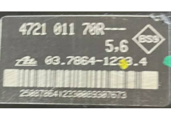 Вакуумний підсилювач гальм Renault Clio 3, Modus, 472101170R, 472101465R
