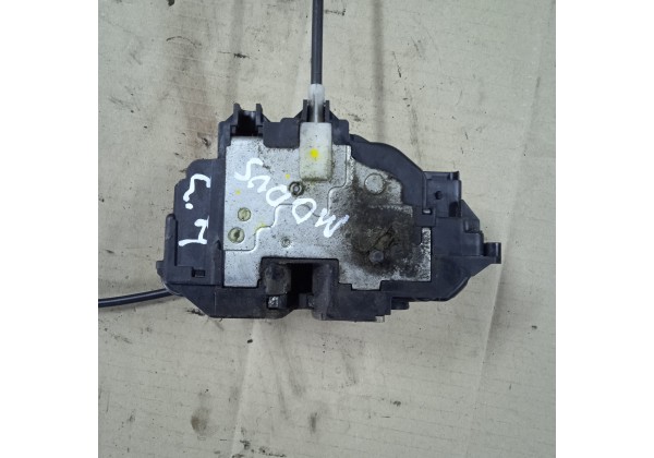Замок лівої задньої дверки електричний Renault Modus, 8200219248, 4 контакта *