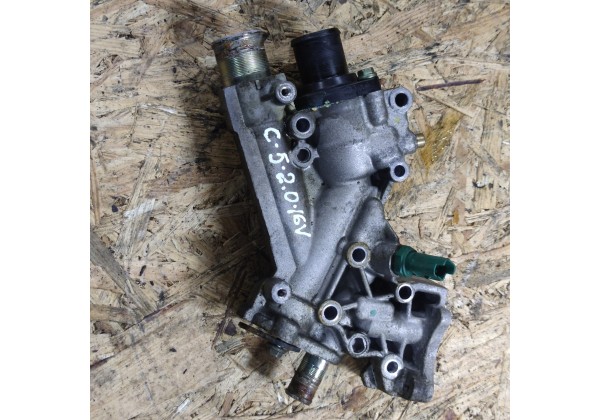 корпус термостата Citroen, Peugeot 1.8, 2.0 16V, 9635696080, 7291850K1, 1336Q4