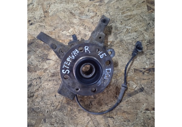 Цапфа, поворотний кулак правий Renault Logan 2, Sandero 2, Sandero Stepway 2, 23зуб, 400143444R, 400145275R