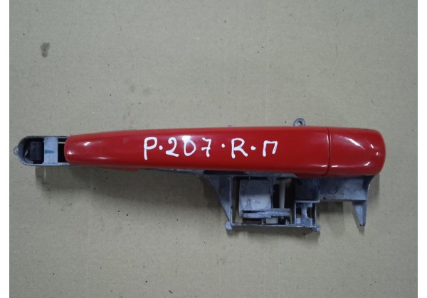 Ручка зовнішня правої передньої дверки Peugeot 207, 208, 308 T7, 9101GH, 910959, 1199D4