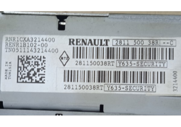 Автомагнітола Renault Clio 3, 281150038R *
