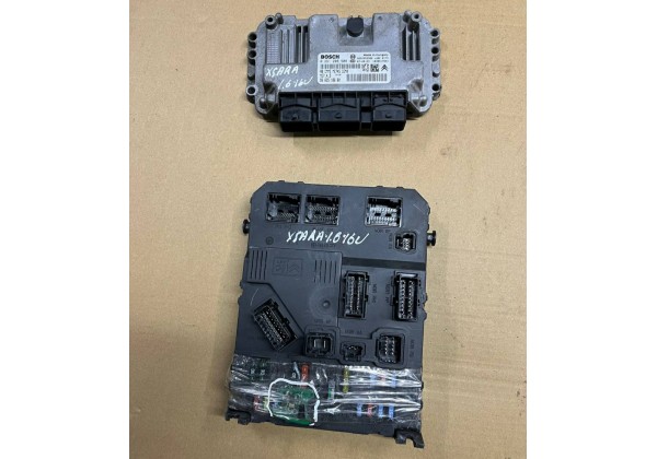 Комплект запалювання, ЕБУ, комп'ютер Citroen Xsara Picasso, 1.6 16V, 0261208908, 9663518680, 9652552380, 9657999780, S118085220 F
