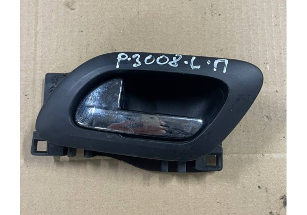 Ручка внутрішня лівої передньої задньої дверки Citroen C3, Peugeot 3008, 5008, 9143T1, 9683446877, 9683446177, 9143T7