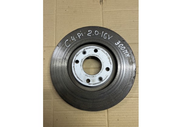 Гальмівний диск передній вентильований 302х26мм, Citroen C4 Picasso, Peugeot 307, 3008,2008,207, 424985, 9687602180