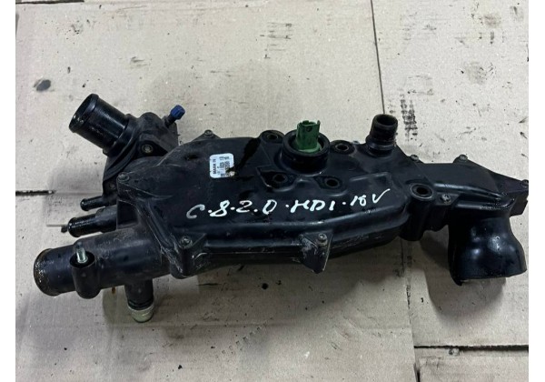 Корпус термостата Citroen, Peugeot, 2.0, 2.2 HDi, 1336V4, 9643093580