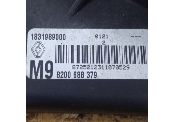 Дифузор вентилятора радіатора Renault Clio 3, Modus, 1.5 DCi, 2.0 16V, 8200688379 *
