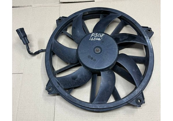 Вентилятор охолодження радіатора двигуна Peugeot, Citroen, 1253G5, 1253K4, 9650116580, 9661571480