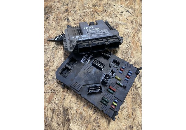 Комплект запалювання BOSCH, ЕБУ, Citroen Berlingo, Peugeot Partner, 1.6HDi, 9663944680, 9659614980, 0281012620, 9657999880, S118085120 F