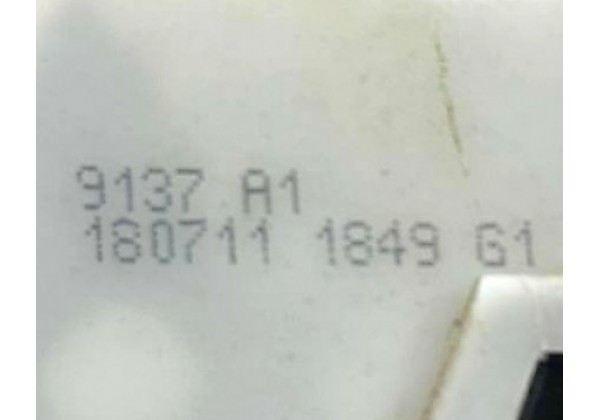 Замок задньої лівої дверки Citroen C3, 02-09, 6 контактів, 9137A1