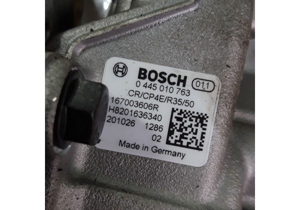 Паливний насос, ТНВД, Bosch, Renault 1.5 Blue DCi, Euro-6, 167003606R, 0445010763, 8201636340 *