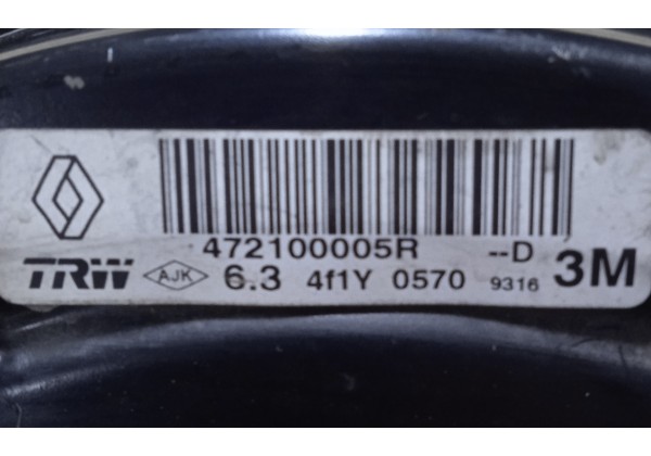 Вакуумний підсилювач гальм Renault Megane 3, Scenic 3, 472100005R, 472104219R