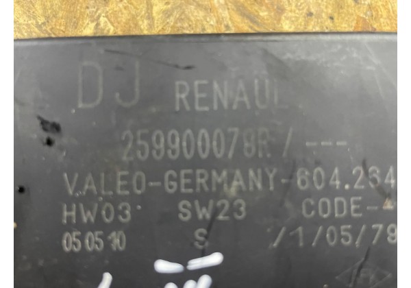 Блок управління парктроніками Renault Laguna 3, 259900079R