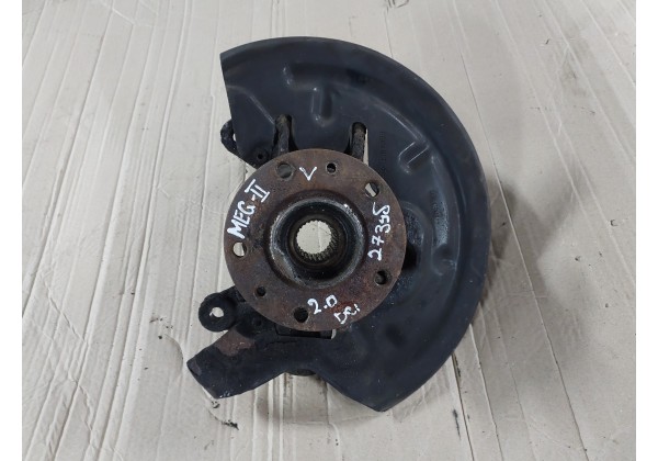Цапфа ліва, поворотний кулак Renault Megane 2, 2.0 DCi, 27 зуб, 5 отворів, 8200365658