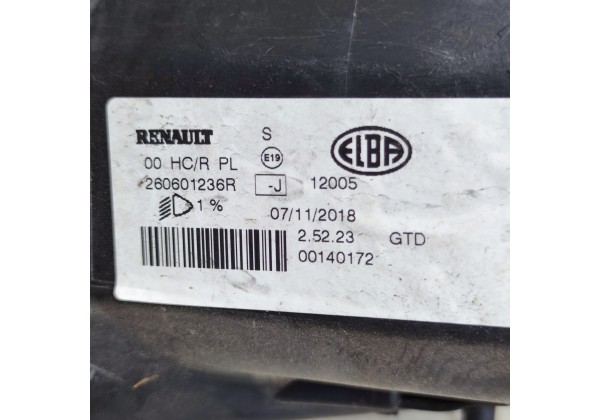 Фара ліва Renault Logan II, Logan MCV II, Sandero II, 13 - 17, 260601236R, 260608494R