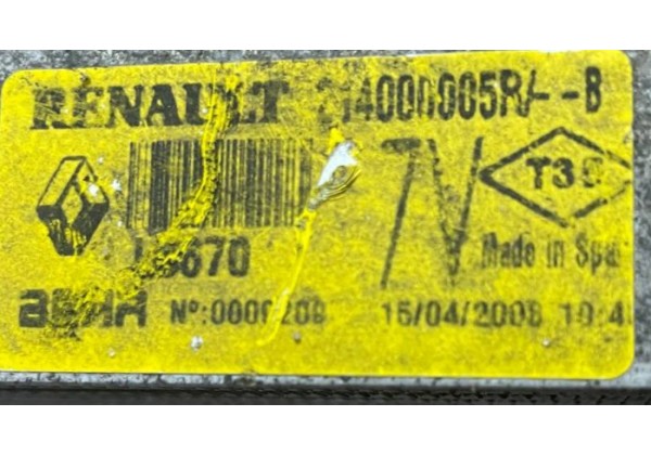Радіатора системи охолодження Renault Laguna 3, 2.0 DCi, 3.0 DCi, 214100006R, 214000005R