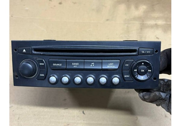 Магнітола, радіо, CD, MP3, Citroen C3 Picasso, Peugeot 3008, 5008, 09-16, 9666959577