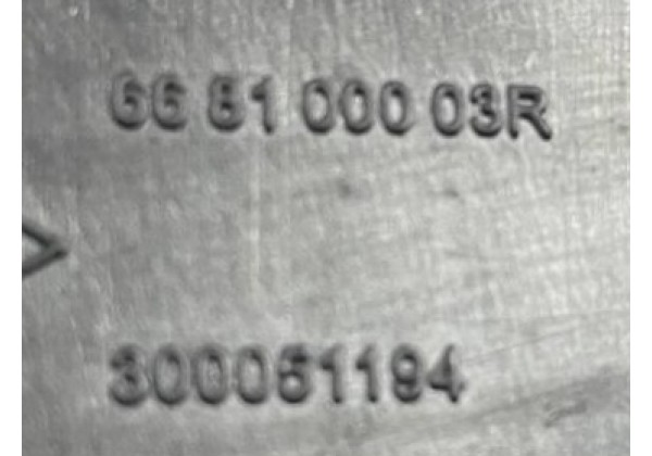 Жабо нижня частина Renault Laguna 3, 668100003R, 300051194