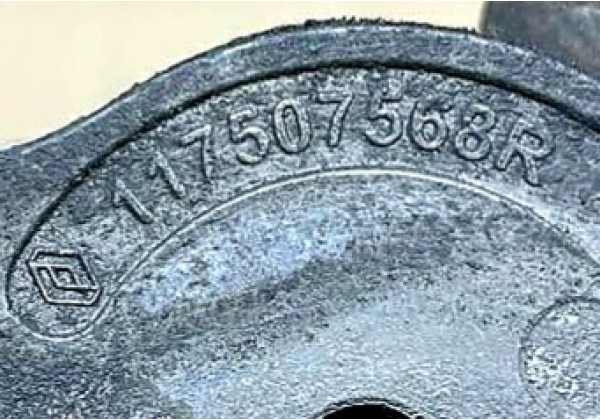 Натяжний механізм ременя генератора Renault, 2.0, 2.3 DCi, 8200357406, 117507568R
