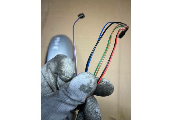 Дзеркало праве, електричне складне Peugeot 307, 8 pin