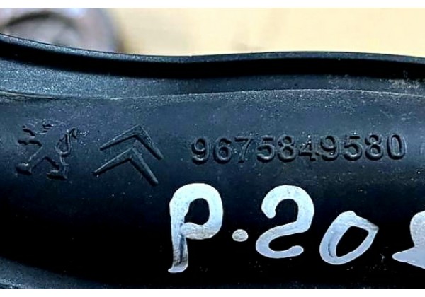 Патрубок системи охолодження Citroen, Peugeot, 1.2 VTi, 9675849580