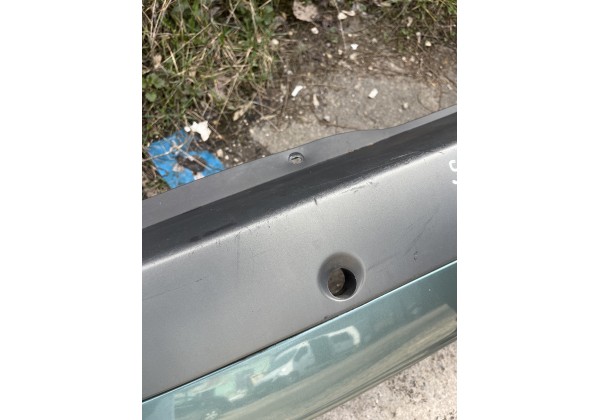 Бампер задній Renault Scenic II, короткий , код фарби TED97