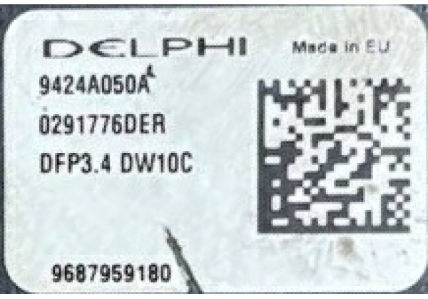 Паливний насос високого тиску, ТНВД, Citroen, Peugeot, 2.0 HDi, 1920QP, 9687959180, 9424A050A, DW10C