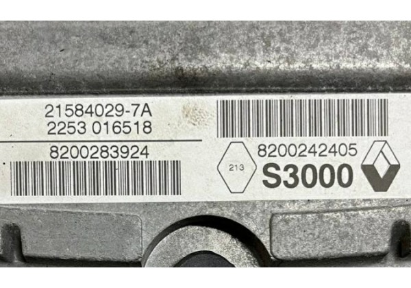 Комплект запалювання, ЕБУ, комп'ютер, Renault Megane 2, Scenic 2, 1.6 16V, 8200283924, 8200242405, 8200261824