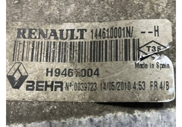 Інтеркулер Renault Laguna 3, 1.5 DCi, 2.0 DCi, 144610001N, H 9467004
