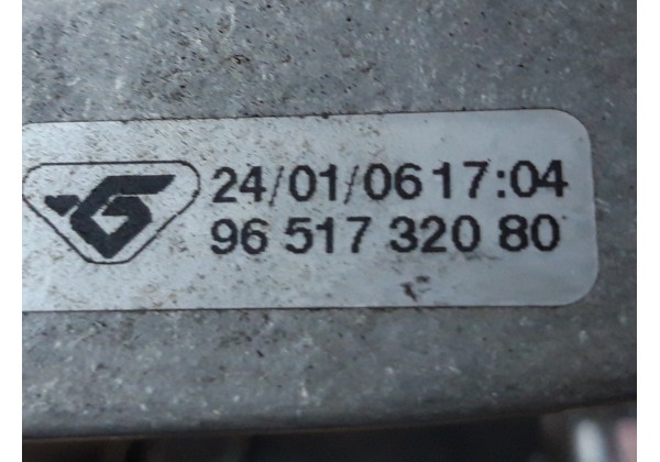 Труба інтеркулера Citroen C5, Peugeot 407, 607, 2.7 HDi, 0384H7, 9651732080