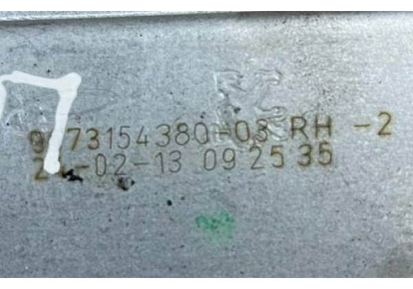 Склопідйомник передньої правої дверки електричний Peugeot 208, 9673154380, 9674254380, 0130822702
