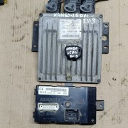 Комп'ютер двигуна, комплект запалювання Рено Канго 1.5 дці, Євро 3, 8200250663,HOM8200129109