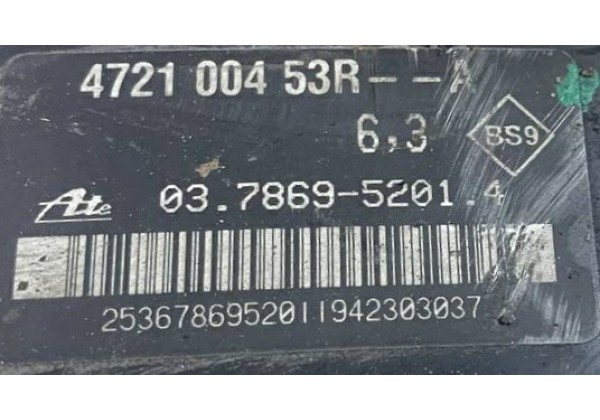 Вакуумний підсилювач гальм Renault Master 3, 472100453R, 03786952014