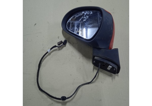 Дзеркало ліве, Peugeot 207, 5+4 контактів, 96806498XT