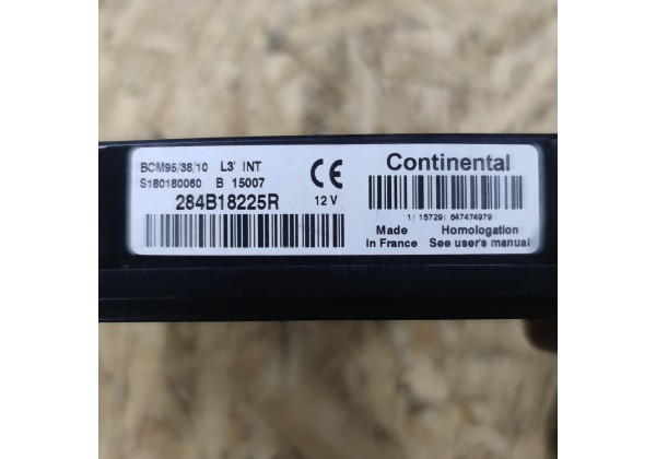 Комп'ютер, комплект запалювання Рено Меган 3 ,1.5 дці, Євро 5 , Continental, S180153110A,237104833R,237104832R, 284B18225R