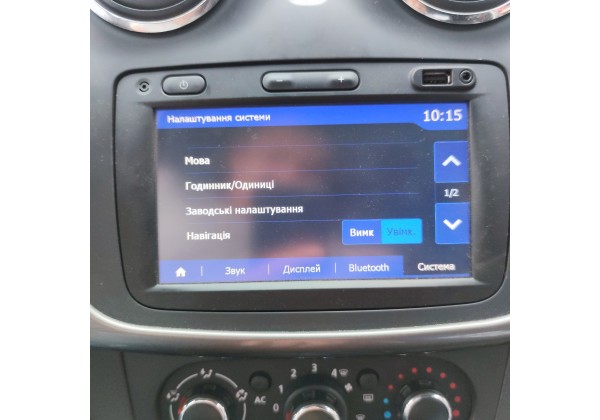 Магнітола з навігацією, 2 DIN, Renault Logan 2, Sandero 2, Master 3, 281156224R