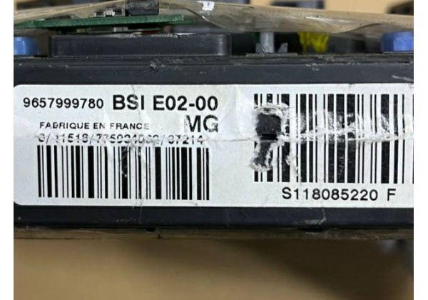 Комплект запалювання, ЕБУ, комп'ютер Citroen Xsara Picasso, 1.6 16V, 0261208908, 9663518680, 9652552380, 9657999780, S118085220 F