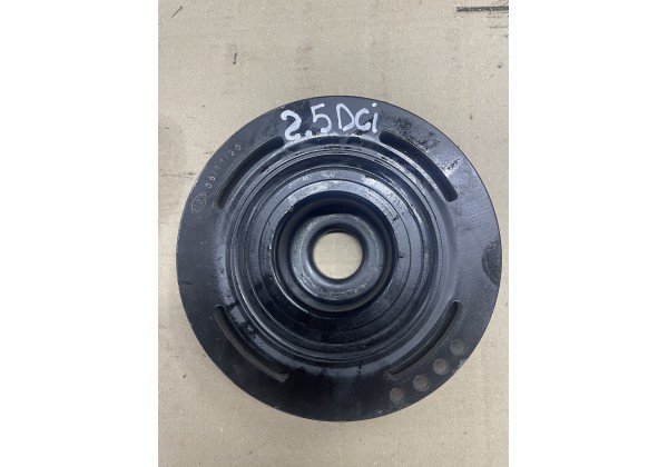 Шків колінвалу демпферний, на 6 канавок Renault 2.2, 2.5 dci, 8200014245, 8200207437, 8200664346